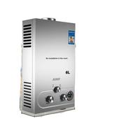 Chauffe-eau instantané pour gaz propane, plusieurs possibilités de distribution, construction en acier inoxydable, 6L 12KW