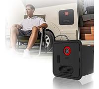 Chauffe-Eau Instantané Pour VR, 55,000 BTU, Sans Réservoir Gaz Propane Avec Télécommande, Alimentation 12V CC Certifiée CSA, Compatible Haute Altitude Pour Camping-Car Et Caravane(Black)