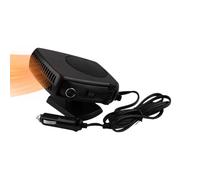 Chauffe-eau portable pour voiture - 200 W chauffage rapide désembuage | rotation à 360 degrés, chauffage pour voiture et camping, pour camion, pare-brise, tableau de bord, camping, hiver, intérieur et