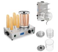 Chauffe-eau pour hot-dogs et pains à hot-dog HOT DOG 2 x 300 W