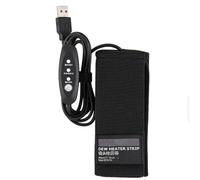 Chauffe-eau pour objectif - Chauffe-objectif pour appareil photo | Chauffage de chaleur pour lentille USB | Chauffe-objectif réglable, bande d'extraction de rosée douce, chauffage avec alimentation