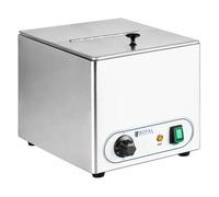 Royal Catering Chauffe-saucisses RCHW-1000 (1000W, 10L, activité chauffante par air chaud, plage de température 30 - 90 °C, inox)