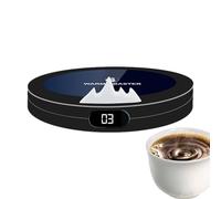 Chauffe-eau pour tasses à café - avec trois niveaux de température, chauffe-boissons - alimenté par courant d'arrêt automatique - pour bureau, voyage pendant le déjeuner, maison salon cuisine