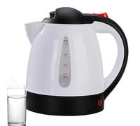 Chauffe-eau pour voiture 12 V - Bouilloire électrique en acier inoxydable 1 L avec arrêt automatique | Chaudière de voyage à chauffage rapide à large compatibilité pour utilisation de véhicules