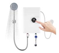Chauffe-Eau - Réchauffeur de douche à affichage numérique | Chauffe-Eau Instantané Électrique | Pour L'Évier, La Cuisine, La Salle De Bain, La Piscine, L'Extérieur, L'Intérieur, La