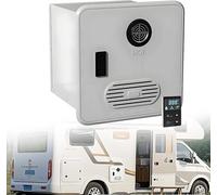 Chauffe-eau sans réservoir au propane, chauffe-eau instantané à la demande, 55 000 BTU, 3,9 GPM, compatible avec tous les camping-cars, DC 12 V, taille de la porte 40,6 x 40,6 cm