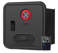 Chauffe-eau sans réservoir, chauffage au gaz propane 55 000 BTU avec télécommande, double sortie d'eau, 8 L/min, 6 modes pour camping-car, camping, lavage des animaux domestiques