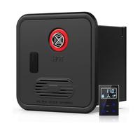 Chauffe-eau sans réservoir pour camping-car avec télécommande, gaz propane instantané pour eau chaude à la demande, fonctionnement DC 12 V, compatible haute altitude, idéal pour les douches de