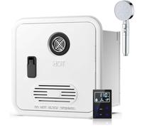 Chauffe-eau sans réservoir pour camping-car avec télécommande, gaz propane instantané pour eau chaude à la demande, fonctionnement DC 12 V, compatible haute altitude, idéal pour les douches de