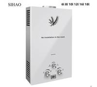 Chauffe-eau SIHAO Au Gpl 10 L Structure de combustion entièrement fermée Utilisation sécuritaire Blanc