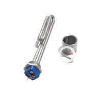 Chauffe-eau Solaire Pliable 120 V/240 V, Tuyau DN25, Filetage BSP 1 Pouce, Élément Chauffant En Acier Inoxydable, 1 KW, 2 KW, 2,5 KW, 3 KW, 3,5 KW(C,1KW 180mmL)