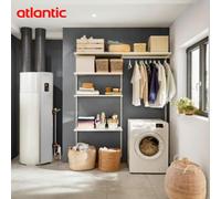 Chauffe-eau thermodynamique Calypso connecte neo vertical sur socle 200L - Atlantic 286047