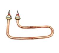 Chauffe-eau Tubulaire À Immersion Électrique 2kw, Avec Élément Chauffant Filetage M18, For Réservoir D'eau/chauffe-bouilloire Performance De Chauffage Rapide(Copper)