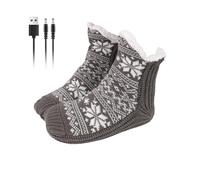 Chauffe électrique - Doublure en polaire imperméable, design avec alimentation USB | tant une structure chauffante qui réchauffe efficacement vos pieds qu'un ajustement confortable, adapté à la maison