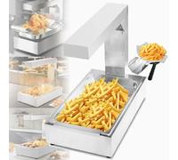 Chauffe-frites électrique commercial avec lampe chauffante pour les stations de buffet et les cuisines de restaurant