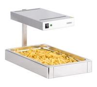 chauffe-frites gn 1/1 inox - ccf2