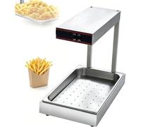 Chauffe-Frites Professionnel 650 W avec Éclairage Intégré, Isolation Thermique 30-110 °c, Conception Démontable pour Restaurants, Hôtels, Cantines Et Snacks.
