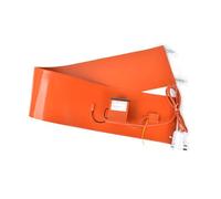 Chauffe-fût Métallique, Coussin Chauffant Électrique En Silicone Avec Thermostat, Coussin Chauffant En Silicone Résistant For Vannes, Instruments Et Réservoirs(Digital l,120L 250*1360 1700W)