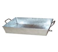 CHAUFFE GAMELLE GALVANISÉ SORI AVEC 2 POIGNÉES 600 X 400 X 100 - CG600