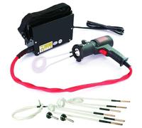 Chauffe-Induction Électromagnétique Portatif 1500W - 4 Bobines, Chauffe Rapide Jusqu’à 800°C, Démontage de Boulons et Écrous Sans Flamme, Extracteur de Vis Antirouille pour Voiture, Camion et A Black