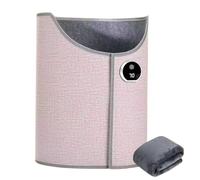 Chauffe-jambes pliable - 51 x 15,5 x 16 cm, sous le bureau