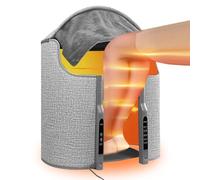 Chauffe-jambes Pliable Avec Couverture Douce, Chauffe-pieds Polyvalent Avec 5 Niveaux De Température, Radiateur D'appoint Portable For Tous Les Âges, Amis Et Famille