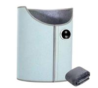 Chauffe-Jambes Pliables, Chauffe-Pieds Sous Bureau, Chauffe-Pieds Cylindrique Sous Bureau Pour Les Jambes Et Les Pieds, Chauffe-Pieds De Sol Pliable Chauffe Espace Électrique Pour Enfants, Tous Âges