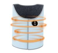 Chauffe-jambes sous le bureau, chauffe-pieds électrique pliable portable, 5 niveaux de chaleur, petit radiateur personnel, chauffage entièrement fermé à 360°, pour les bureaux à domicile