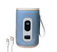 Chauffe-lait de voyage - Bol de biberon portable, sac chauffant et de rangement, rechargeable pour lait maternel et lait maternisé ou sac de rangement | Bol pour biberon pour une utilisation en