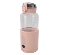 Chauffe-lait Portable, Chauffe-biberon de Grande capacité de 300 Ml pour bébé, Chauffe-biberon sans Fil Rechargeable par USB de 5000 MAh en Déplacement pour Véhicule, Voiture,