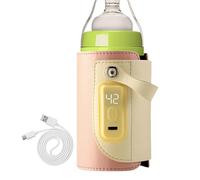 Chauffe-lait portable - Housse d'isolation USB, manchon chauffant pour bouteille de lait | Manchon isolant pour biberons, chauffage rapide, garde la chaleur pour la voiture, les voyages, les soins