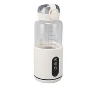 Chauffe-lait Portable pour bébé, 300 Ml, 55 ℃, Chauffe-lait de Voyage sans Fil pour bébé, Chauffe-biberon Portable Rechargeable par USB pour les Voyages, la Voiture, L'extérieur