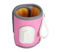 Chauffe-lait Portable pour bébé, Chauffage Efficace, Affichage en Temps Réel pour la Maison et l'extérieur, Contrôle de la Température, Chauffe-lait pour les Voyageurs (Rose)
