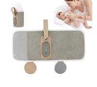 Chauffe-lait pour bébé - Chauffe-biberons - Chauffe-biberon avec couvercle isolant USB avec écran, contrôle de température réglable, chauffage