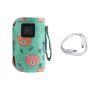 Chauffe-Lait USB Avec Chauffage Modifiable 3 Niveaux Thermorégulation Tissu Aliments Mince Cuisinière Biberon Convient Pour Voyage