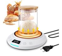 Chauffe-levain avec plaque chauffante et thermostat précis au 1 °C (18-43 °C), minuterie 24 h et fonction mémoire, appareil de chauffage automatique marche/arrêt, idéal pour la panification et la ferm