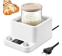 Chauffe Levain, Thermostat Précis pour Fermentation Boulangerie Maison | Plaque Chauffante pour Levain Température Modulable s’étend de 21-40 °C, Thermostat Précis à 1°F, Précis Minuterie Mémoire
