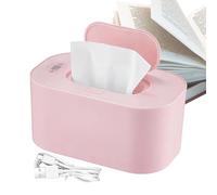 Chauffe Lingette, Chauffe-Lingettes Portable, Avec Affichage LED, Température Réglable, Thermostat Et Distributeur Grande Capacité, Idéal Pour La Maison Et La Voiture