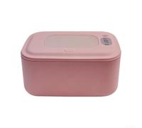 Chauffe-Lingettes ABS pour chauffage Rapide Design pour durable(Pink) | Capacité maximale, compatible toutes , maintien humidité optimal, pour idéal nursery