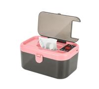 Chauffe-Lingettes Bébé | Distributeur Chauffant pour Lingettes avec Éclairage LED pour la Maison,Recharge USB pour Voyage en Voiture Camping et Road Trip