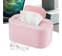 Chauffe-lingettes - Contrôle de température USB, kit de chauffage de couches de 12 x 9,5 cm, pour une rétention rapide de l'humidité, un confort doux de la peau avec réglage de la chaleur LED, étui