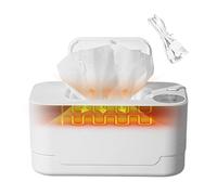 Chauffe-Lingettes Humides,Distributeur De Serviettes En Papier Chauffant - Distributeur lingettes chauffées portable ajustable grande capacité - Pour Accessoires de Voiture, de Salle de Bains et pour