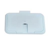 Chauffe-lingettes humides USB, température constante pour bébé, chauffe-lingettes portable avec chauffage supérieur, convient pour la maison, la voiture, l'extérieur (bleu)