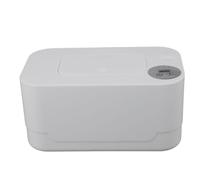 Chauffe-Lingettes Portable pour bébé, Contrôle Intelligent de la Température, Technologie de Chauffage Sûre, Veilleuse, Distributeur de Lingettes USB pour bébé (WHITE)