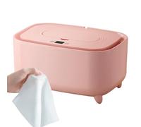 Chauffe-lingettes portable, recharge USB, boîte d'isolation chauffante uniformément chauffée pour bébé pour peaux sensibles, voyage d'affaires, voiture, crèche, dortoir, maison, voyage, nuit