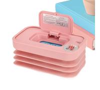 Chauffe-Lingettes Pour Bébé 3 modes de chauffage, chauffage rapide, | Distributeur Chauffe-lingettes Portable Nomade Sans Fil pour Camping Voiture Trajets Routiers