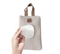 Chauffe-lingettes pour bébé - Distributeur portable de lingettes humides | Porte-lingettes pour sac à langer, pochette à mouchoirs rechargeable, antidérapant à une main, ouverture et fermeture faciles