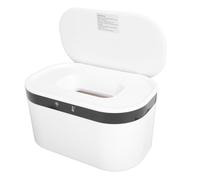 Chauffe-lingettes pour bébé et Distributeur de Lingettes Humides pour bébé Chauffe-lingettes pour Couches Chauffe-lingettes avec Veilleuse Intégrée Blanc