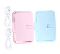 Chauffe-lingettes pour Bébé Portable 2 Pièces, Thermostat de Voyage