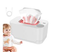 Chauffe-lingettes Pour Bébé - Réchauffeur Et Distributeur De Lingettes Pour Bébé, Chauffe-couche Portable De Haut En Bas, Lingettes Douces Peu Encombrantes Pour Une Utilisation Dans La Chambre À Couch